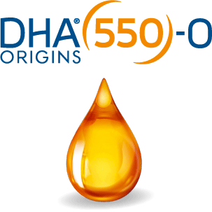 Huile d'omega-3 orange 550 gr DHA ORIGINS